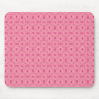 Dismal Pink Mouse Pad Cowgirl Horses Western  マウスパッド