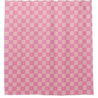 Dismal Pink Shower Curtain Southwestern Western シャワーカーテン