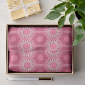 Dismal Pink Tissue Paper Y2K Floral Western Cowboy 薄葉紙 (ギフト)