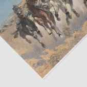 Dismounted the Fourth Troopers, Frederic Remington 薄葉紙 (詳細)