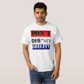 DIS'MYの能力赤白青は Tシャツ (正面フル)
