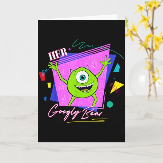 Disney &amp; Pixar’s Monsters, Inc. Valentine Her  カード (黄色い花)