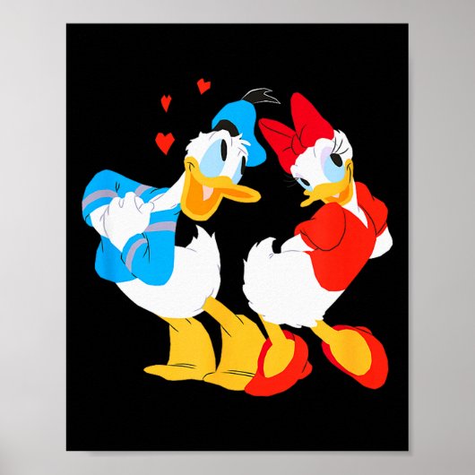 Disney Donald And Daisy Sweethearts Valentine’s Da ポスター (正面)
