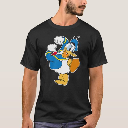 Disney Donald Duck Ready To Go Tシャツ (正面)