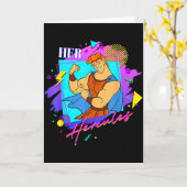 Disney Hercules Valentine’s Couples Matching Her H カード (黄色い花)