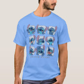 Disney Lilo and Stitch Moods friends Tシャツ (正面)