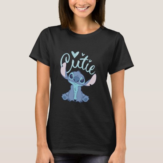 Disney Lilo & Stitch Adorable Pose Tシャツ (正面)