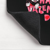 Disney Mickey Mouse And Minnie Mouse Happy Valenti マウスパッド (コーナー)