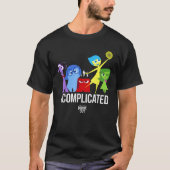 Disney Pixar Inside Out Complicated Emotions Group Tシャツ (正面)