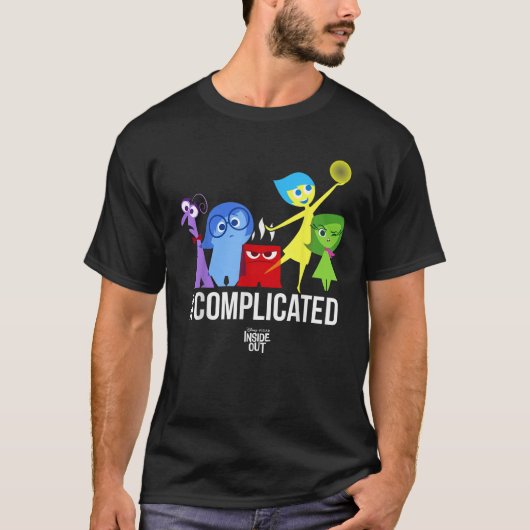 Disney Pixar Inside Out Complicated Emotions Group Tシャツ (正面)