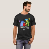 Disney Pixar Inside Out Complicated Emotions Group Tシャツ (正面フル)