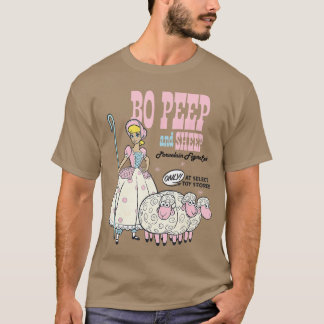 Disney Pixar Toy Story 4 Bo Peep and Sheep Adverti Tシャツ