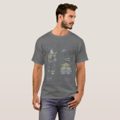 Disney Pixar Toy Story Buzz Lightyear Star Command Tシャツ (正面フル)