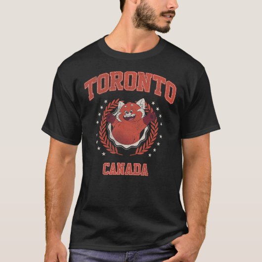 Disney Pixar Turning Red Mei Panda Canada Tシャツ (正面)