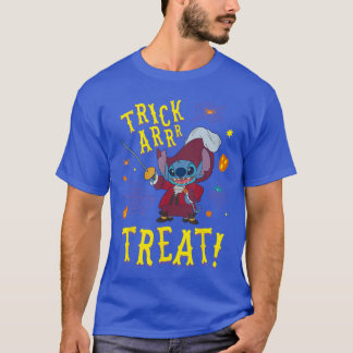 Disney Stitch Captain Hook Costume Trick ARR Treat Tシャツ