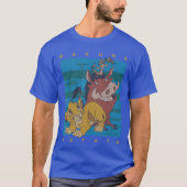 Disney The Lion King Hakuna Matata Squad Retro Tシャツ (正面)