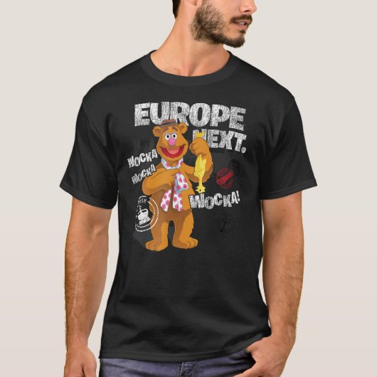 Disney The Muppets Fozzie Bear Europe Next Distres Tシャツ (正面)