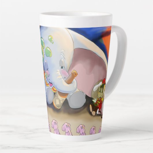 Disney's Dumbo Latte Mug カフェラテマグ (右アングル)