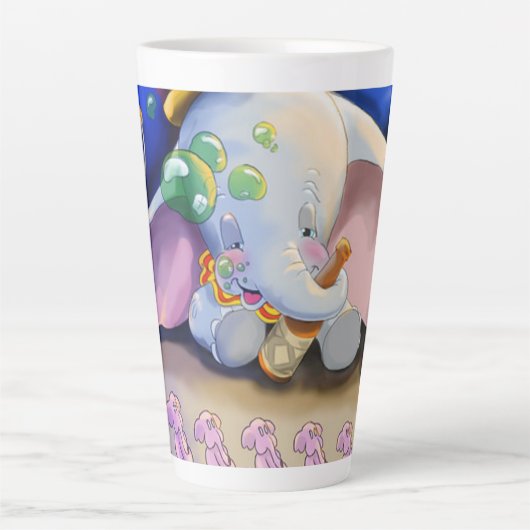Disney's Dumbo Latte Mug カフェラテマグ (正面)