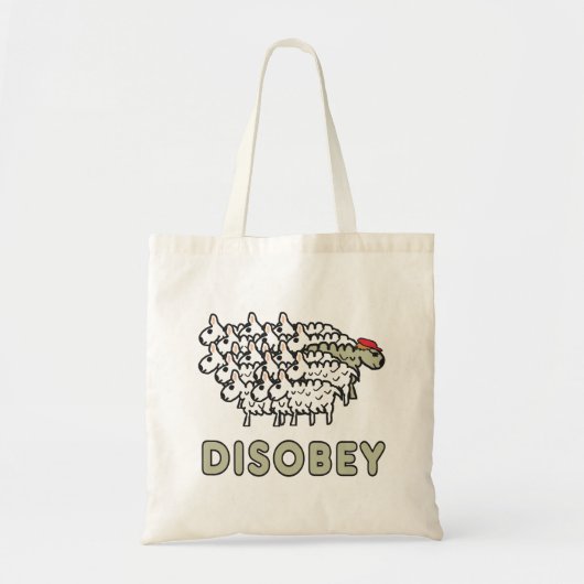 Disobey トートバッグ (正面)