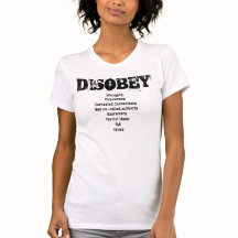 DISOBEY Tシャツ – TRENDSETTERS -スタイル – ギフト