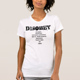 DISOBEY Tシャツ – TRENDSETTERS -スタイル – ギフト