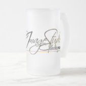 DISPによって曇らされるマグ フロストグラスビールジョッキ (正面右)