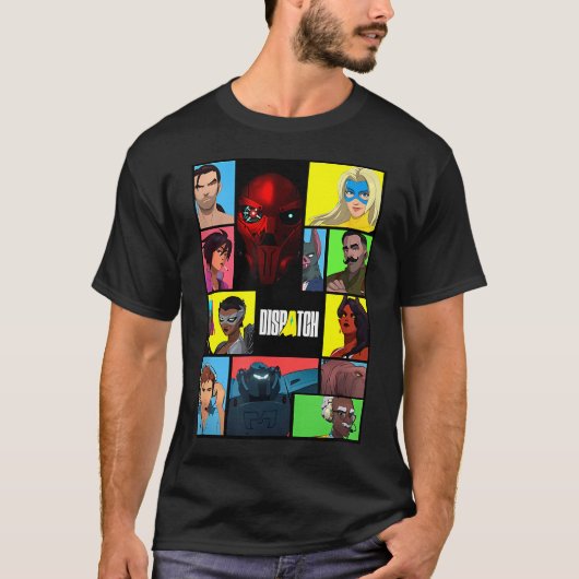 Dispatch ビデオゲーム tシャツ (正面)