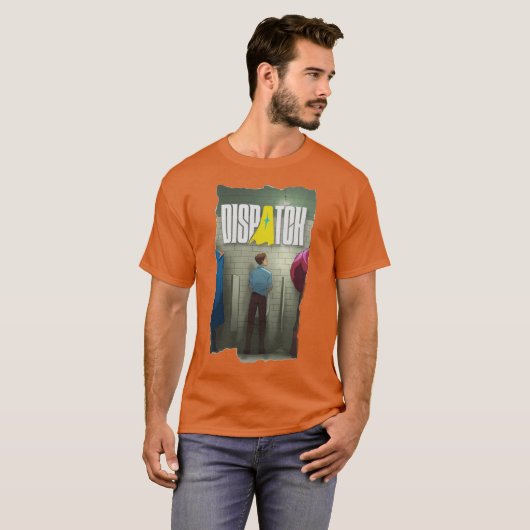 Dispatch Game Poster friends Tシャツ (正面フル)