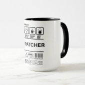 Dispatcherおもしろいの処理情報 マグカップ (正面右)