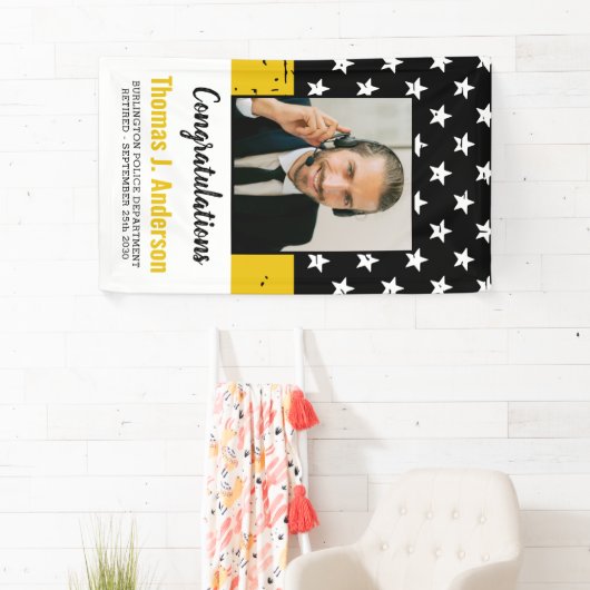 Dispatcherの薄型金ゴールドカスタムライン写真の廃棄 横断幕 (インサイチュ)