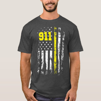 Dispatcher 911 First Responder USA Dispatcher Tシャツ