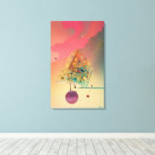 Displaced People Places Kings キャンバスプリント (インサイチュ (ウッドフロア))