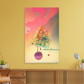 Displaced People Places Kings キャンバスプリント (インサイチュ (リビング))