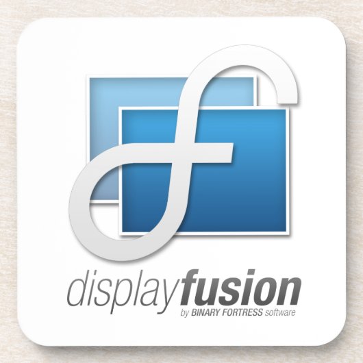 DisplayFusionの飲み物のコースター コースター (正面)