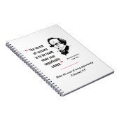 DISRAELI引用文成功機会感動的 ノートブック (右側)