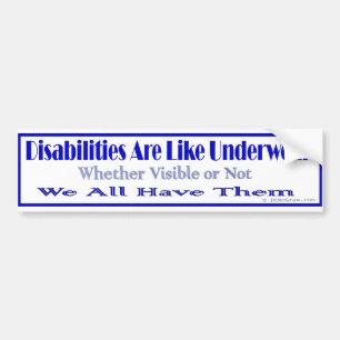 disrlikeunderwear バンパーステッカー