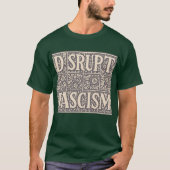 DISRUPT FASCISM Tシャツ (正面)