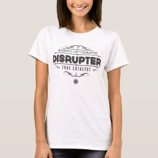 DISRUPTERのはっきりしたな星の女性のギア Tシャツ