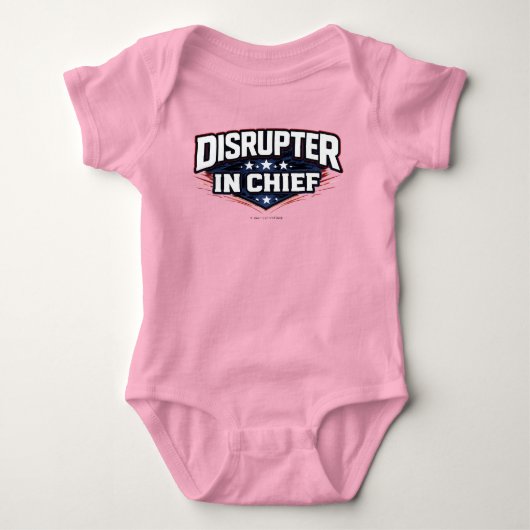 Disrupter In Chief - T-Shirt ベビーボディスーツ (正面)