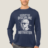 Disruptive Discipline: Hardcore Mindset Gym Tee トライブレンドＴシャツ (正面)
