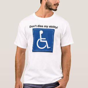 dissability tシャツ
