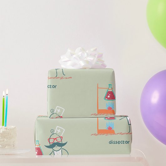 Dissector Scientist Wrapping紙 ラッピングペーパー