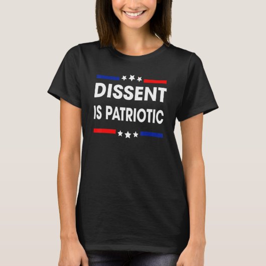 Dissent Is Patriotic Feminist Activist Protest 4t Tシャツ (正面)