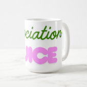 Dissociation Juice Mug コーヒーマグカップ (正面右)