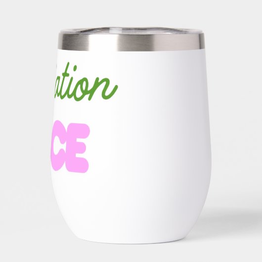 Dissociation Juice Stainless Steel Wine Tumbler (背面)