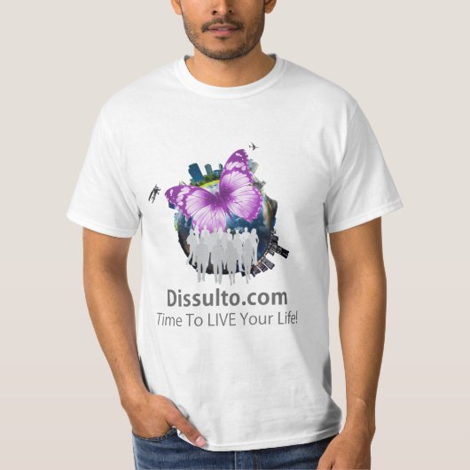 Dissulto - Tシャツ – 男 (正面)