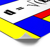 Distance Formula ポスター (角)