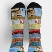 Distance sign ソックス (上部)