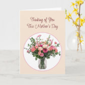 Distant Mother's Day Flowers Bouquet  カード (黄色い花)